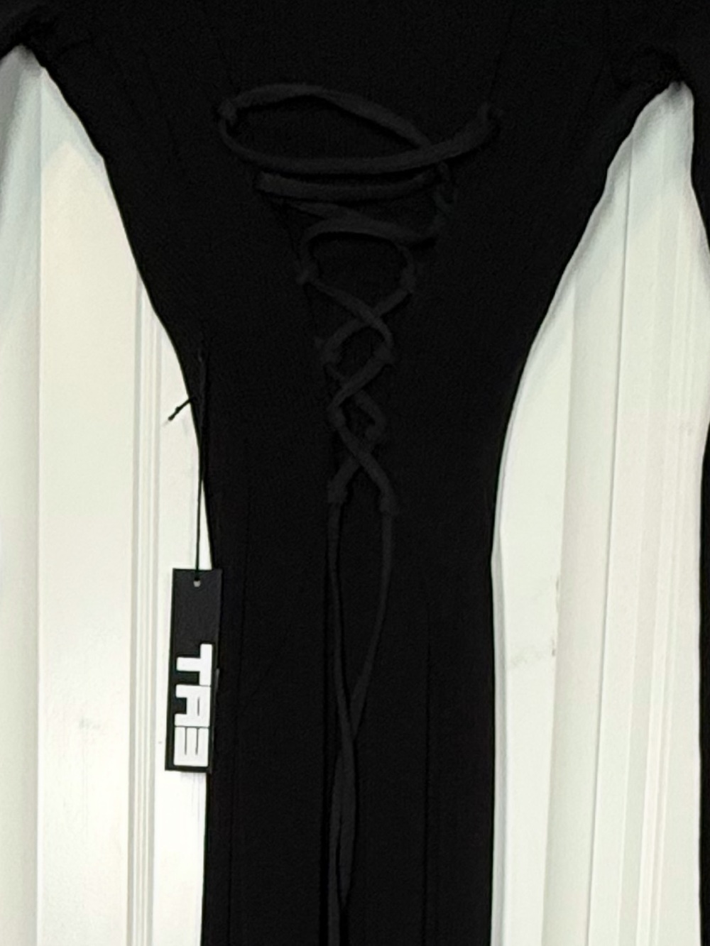 NWT Ta3 Body Cinching Maxi Dress - XS - Picture 3 of 12